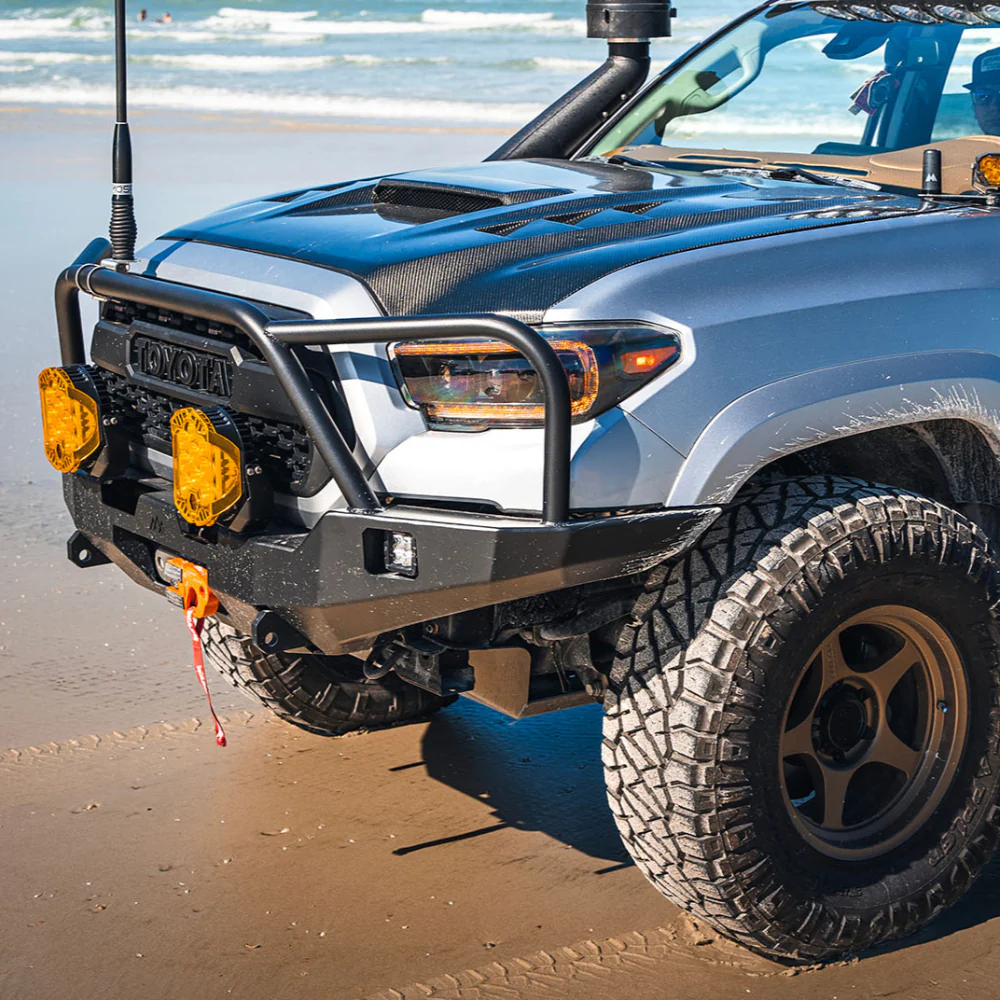 Hi-Lite Overland Front Bumper Bull Bar Tacoma (2016-2023) - Image 2
