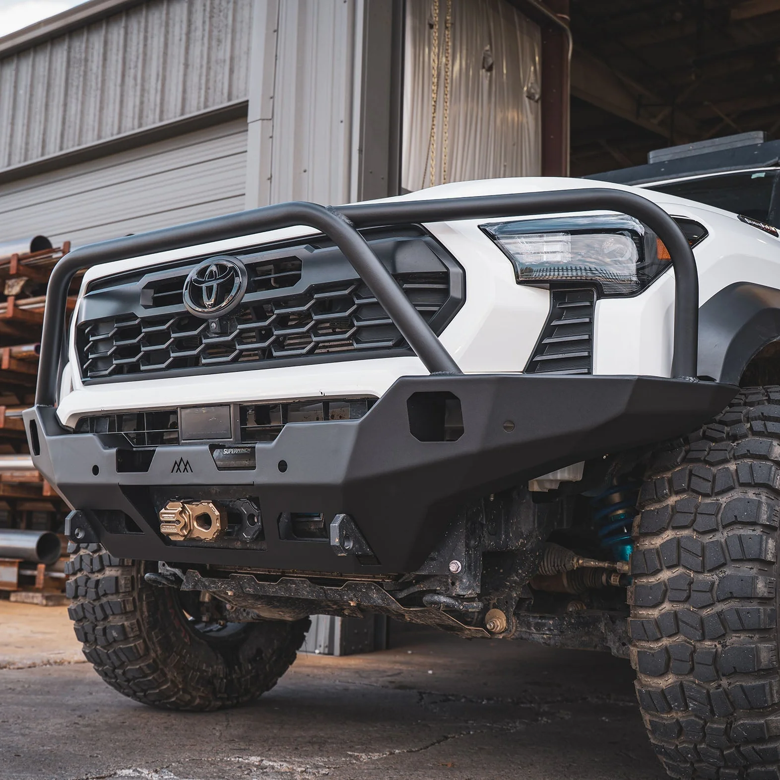 Hi-Lite Overland Front Bumper Bull Bar Tacoma (2024+) - Image 13