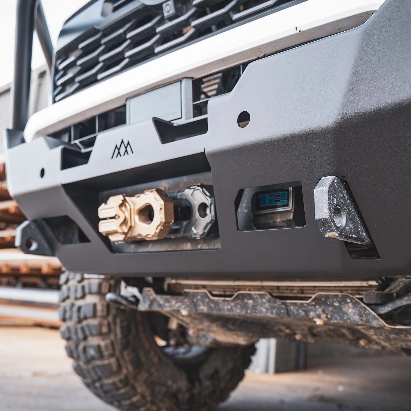 Hi-Lite Overland Front Bumper Bull Bar Tacoma (2024+) - Image 14