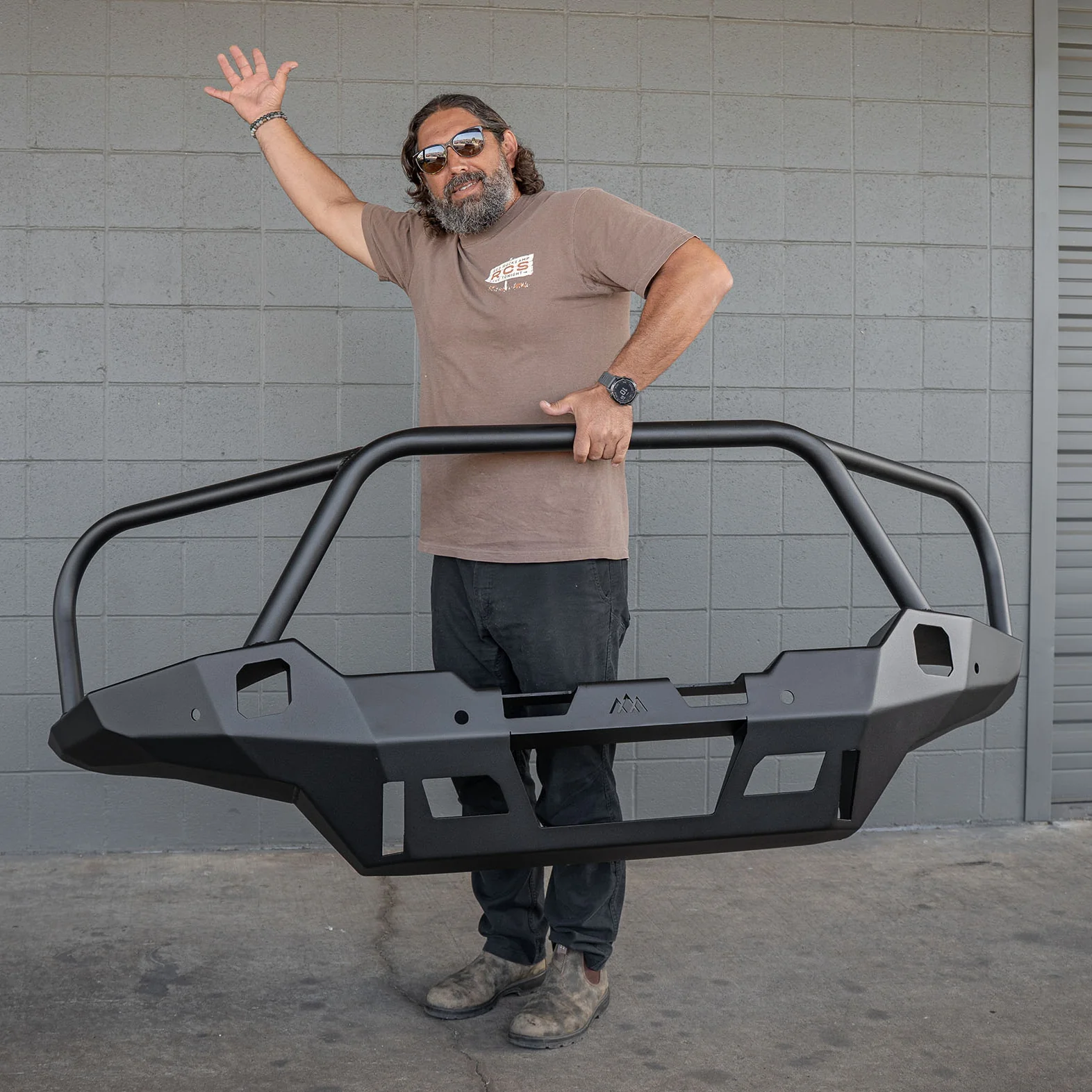 Hi-Lite Overland Front Bumper Bull Bar Tacoma (2024+) - Image 2