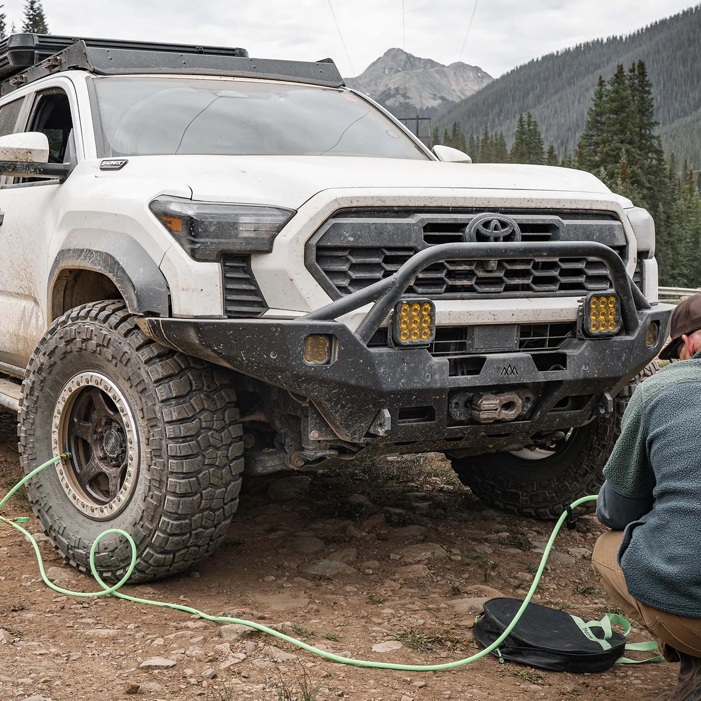 Hi-Lite Overland Front Bumper PreRunner Bull Bar Tacoma (2024+) - Image 12