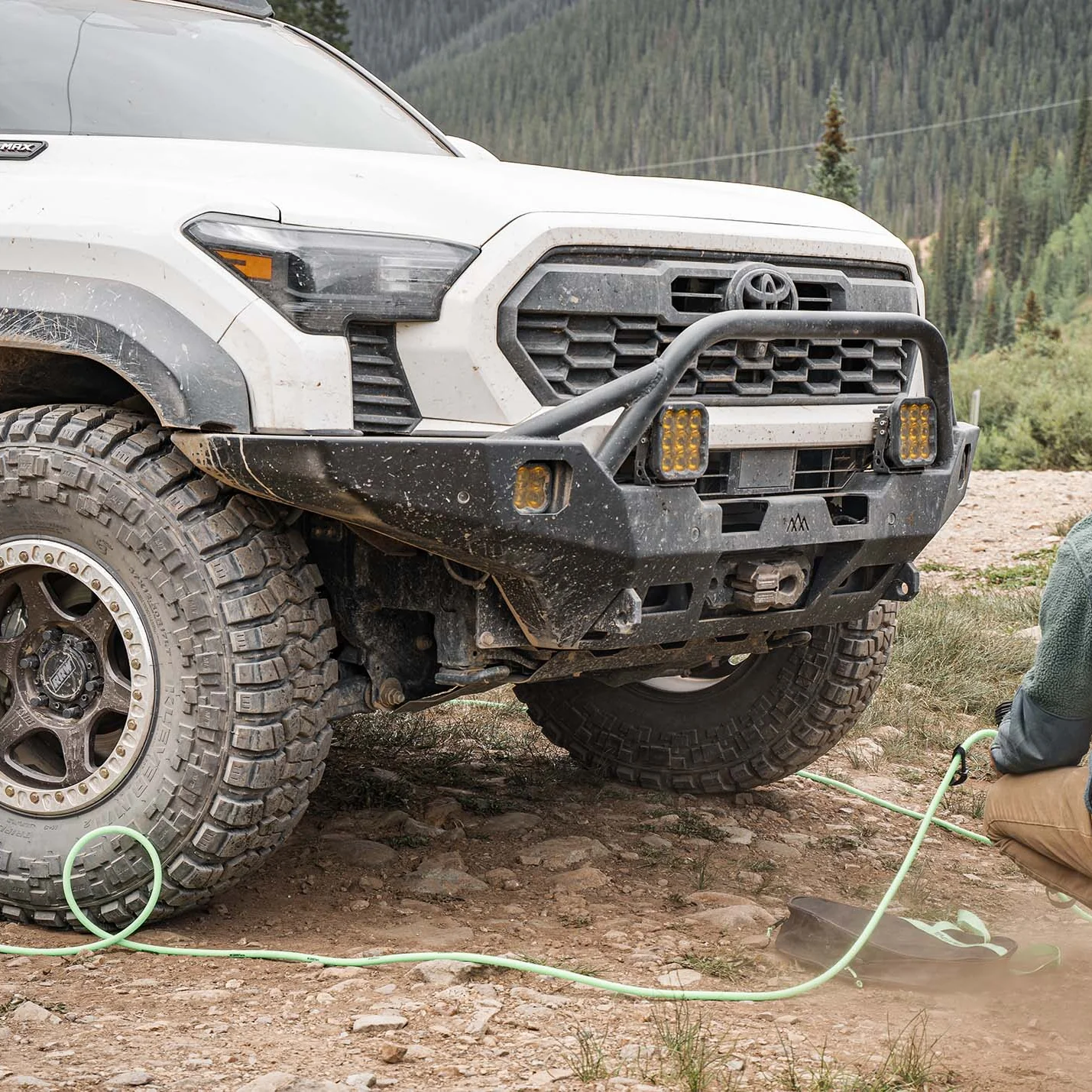 Hi-Lite Overland Front Bumper PreRunner Bull Bar Tacoma (2024+) - Image 5