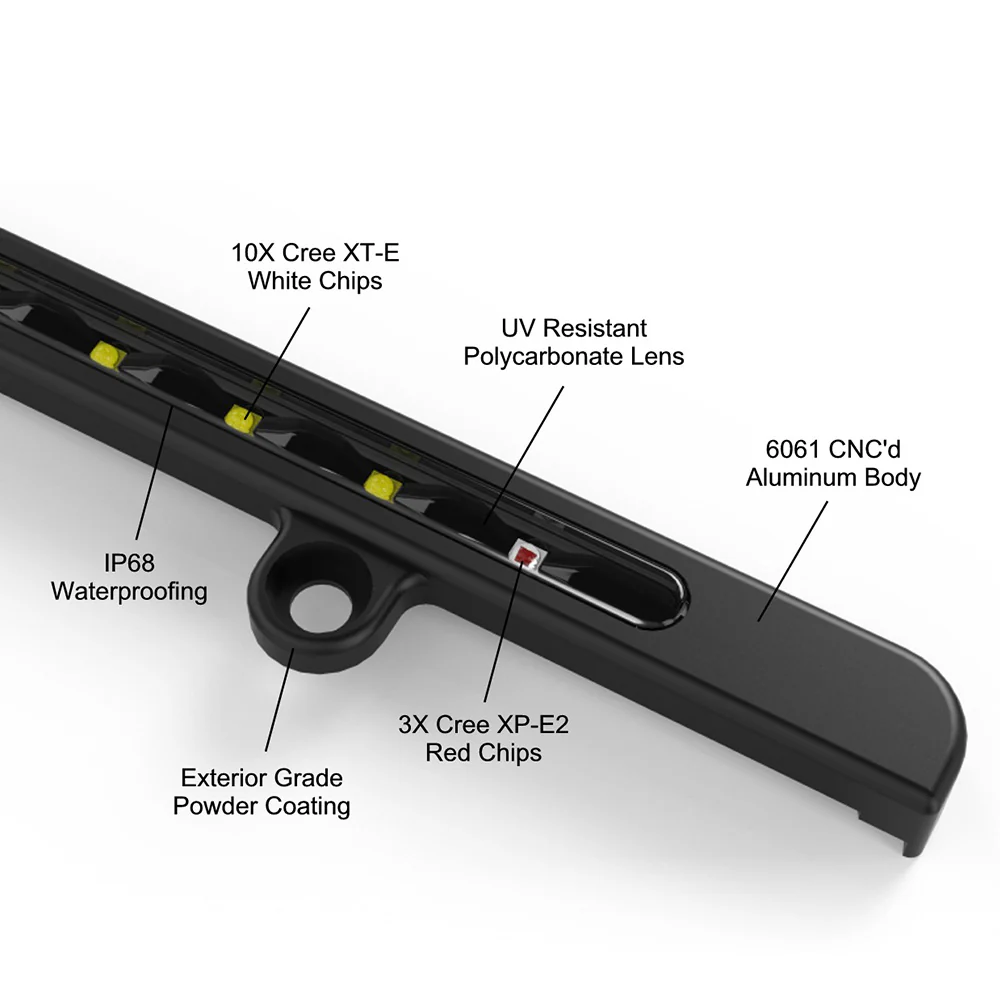 License Plate Light Bar Tacoma (2016-2023) - Image 3