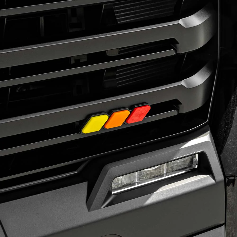 Tri Color Grille Badge - Image 3