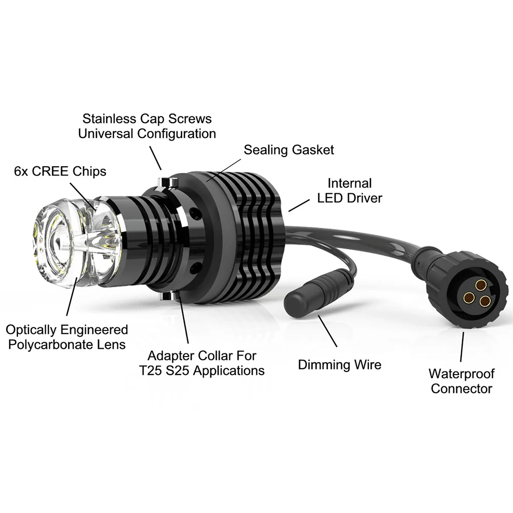 Triton SwitchBack LED Turn Signal Kit 5G 4runner / 3G Sequoia - Image 7