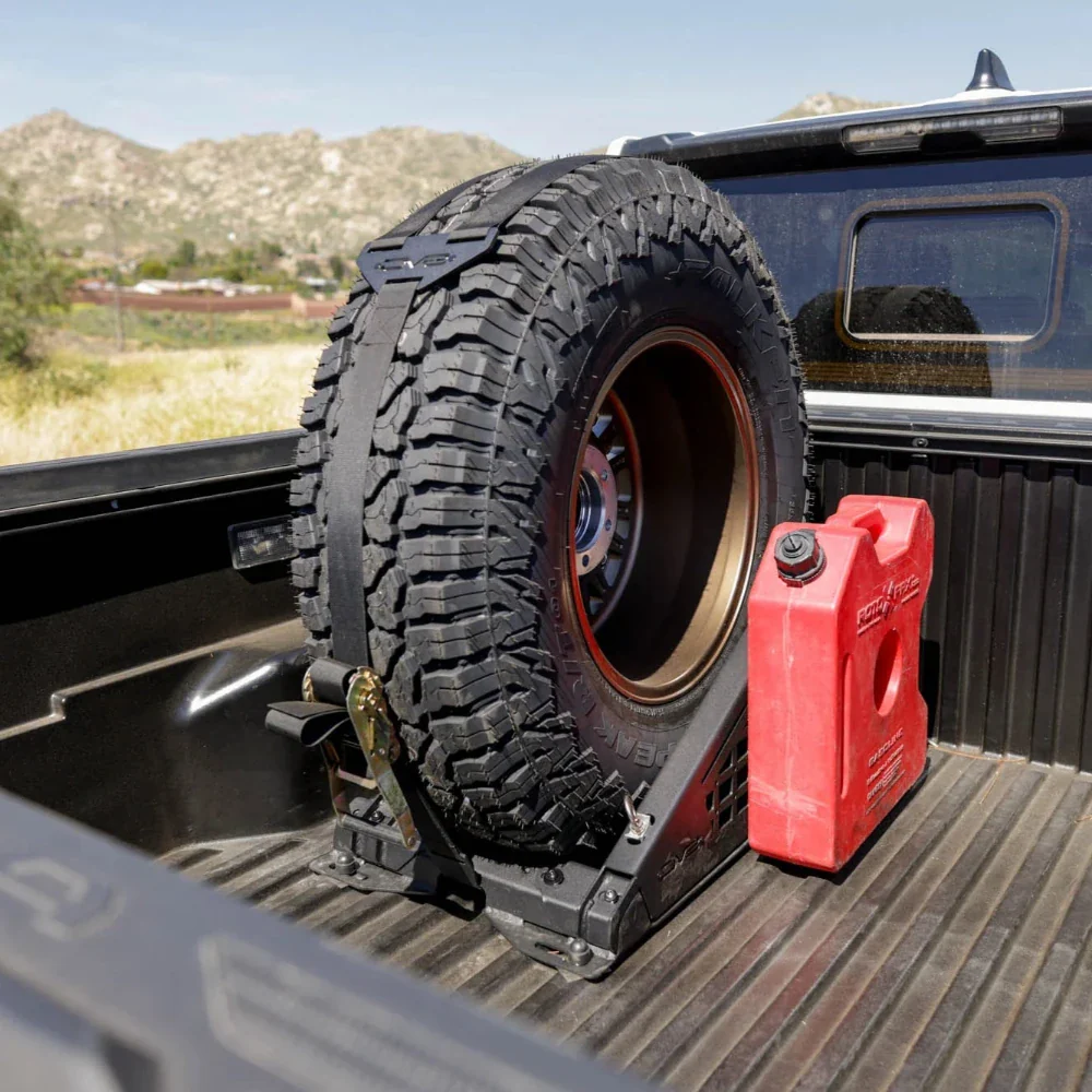Universal Truck Bed Universal Tire Carrier & Accessory Mount - Image 12