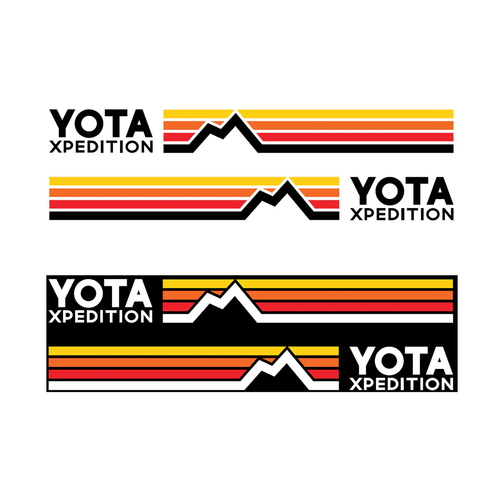 Yota Xpedition Vehicle Side Sticker - Full Color - Image 2