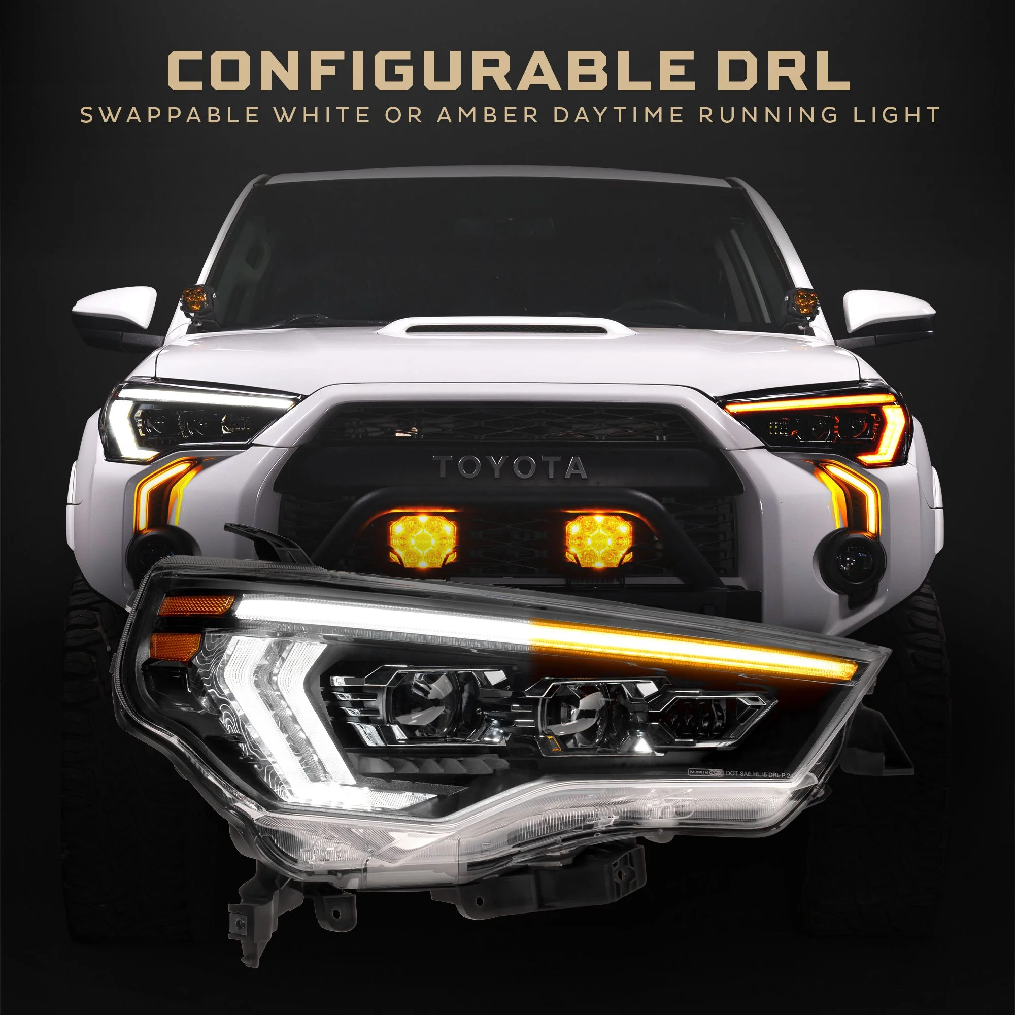 XB Evo LED Headlights 4Runner (2014-2024) - Image 4
