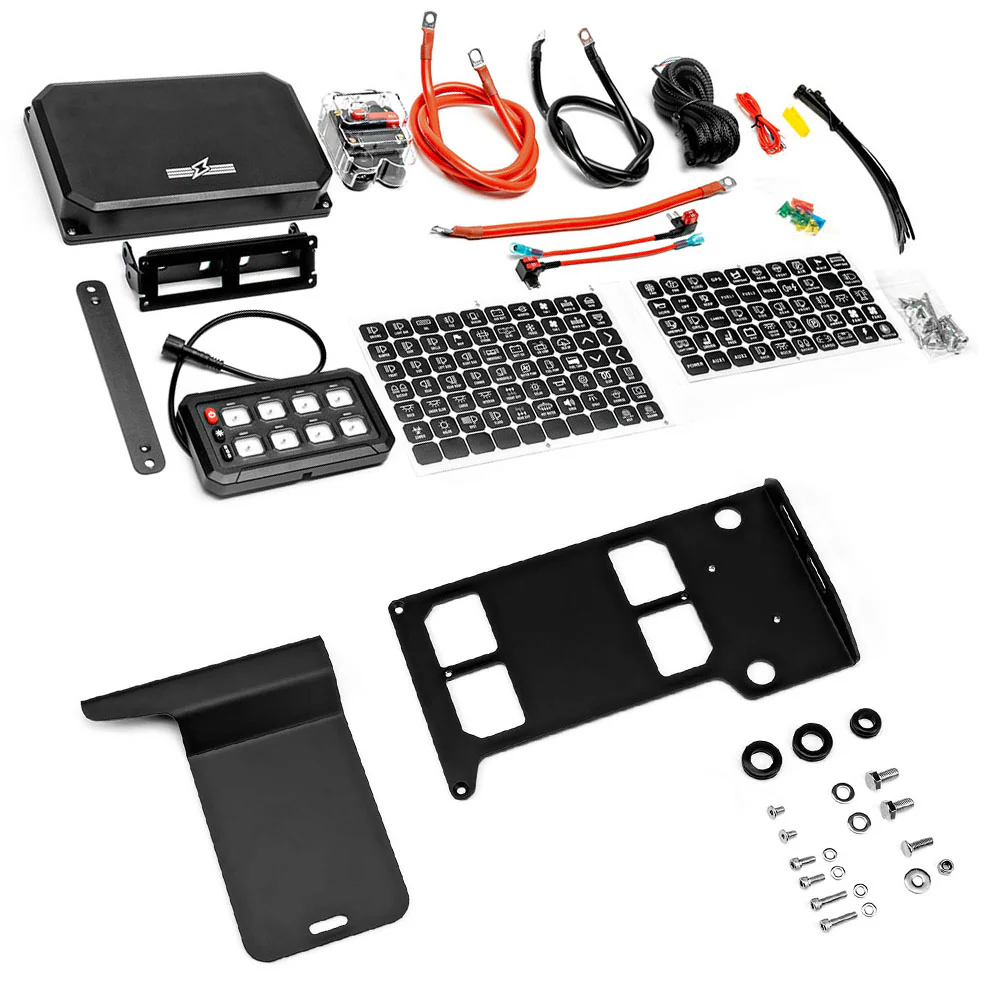 YP2 8 or 12 Button Auxiliary Power Kit + Bracket 4Runner (2014-2024) - Image 10