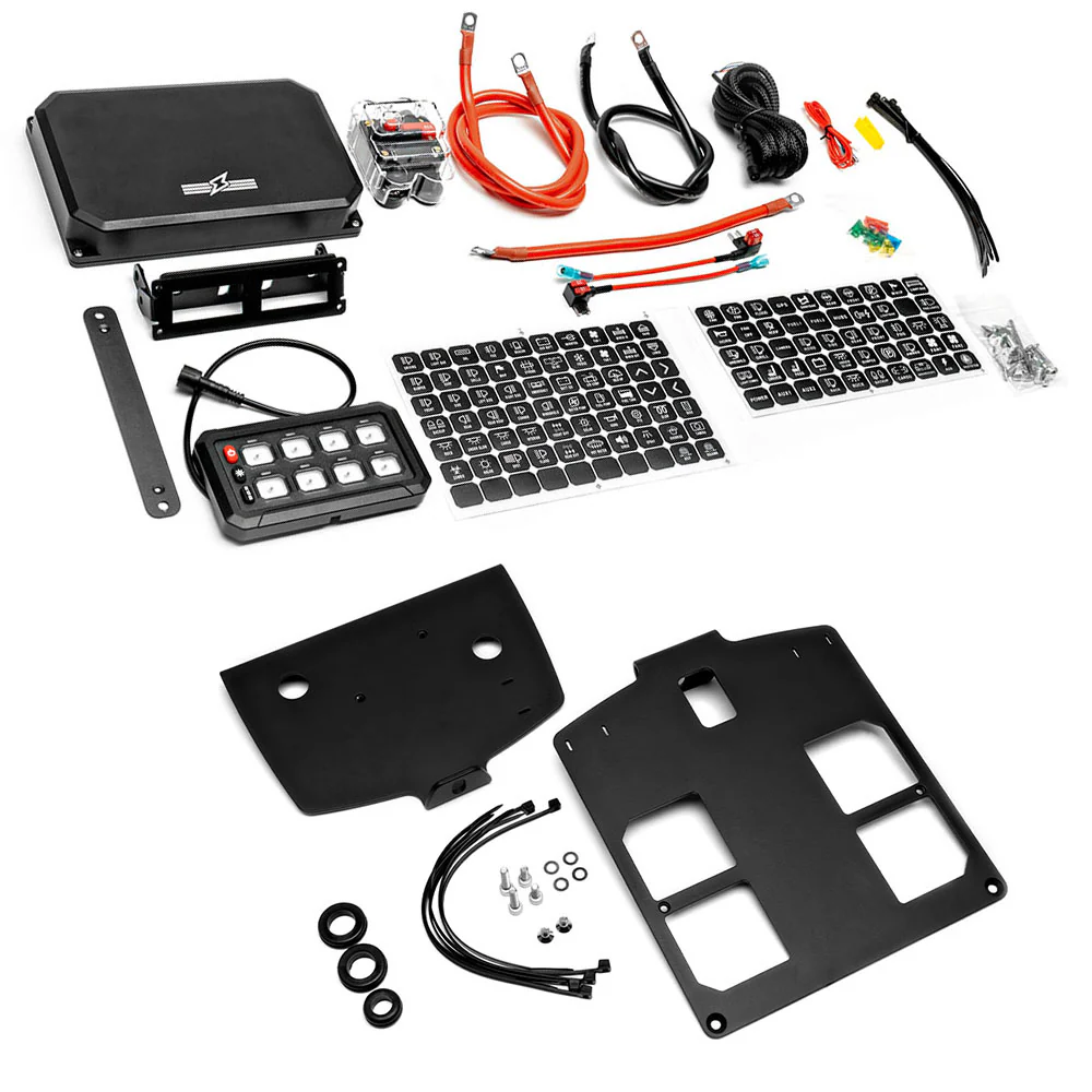YP2 8 or 12 Button Auxiliary Power Kit + Bracket Non-Hybrid Tacoma (2024+) & Non-Hybrid 4Runner (2025+) - Image 10