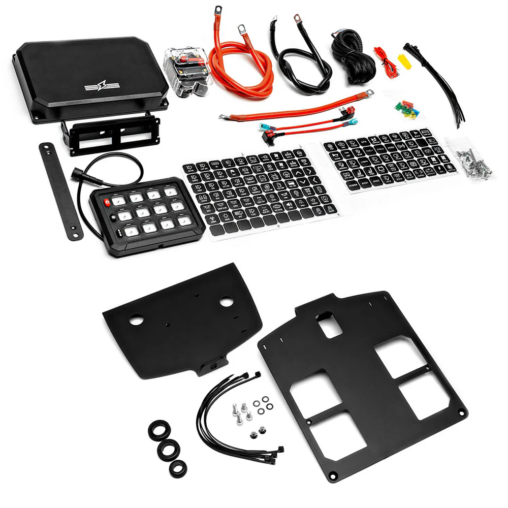YP2 8 or 12 Button Auxiliary Power Kit + Bracket Non-Hybrid Tacoma (2024+) & Non-Hybrid 4Runner (2025+) - Image 11