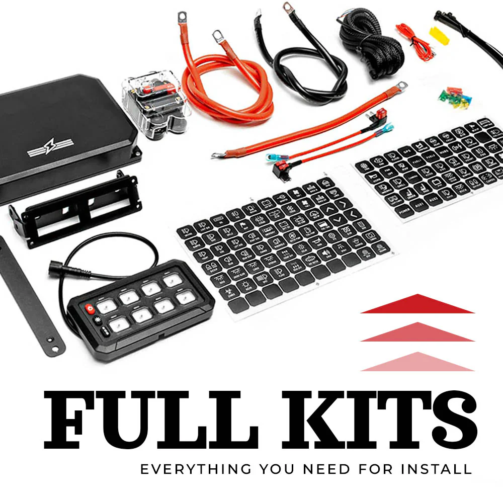 YP2 8 or 12 Button Auxiliary Power Kit + Bracket 4Runner (2014-2024) - Image 3