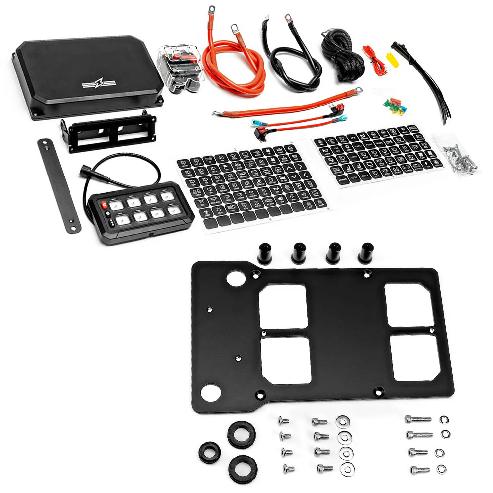 YP2 8 or 12 Button Auxiliary Power Kit + Bracket Hybrid Tundra (2022+) & Hybrid Sequoia (2023+) & Hybrid Tacoma (2024+) & Hybrid 4Runner (2025+) & Land Cruiser (2024+) - Image 10