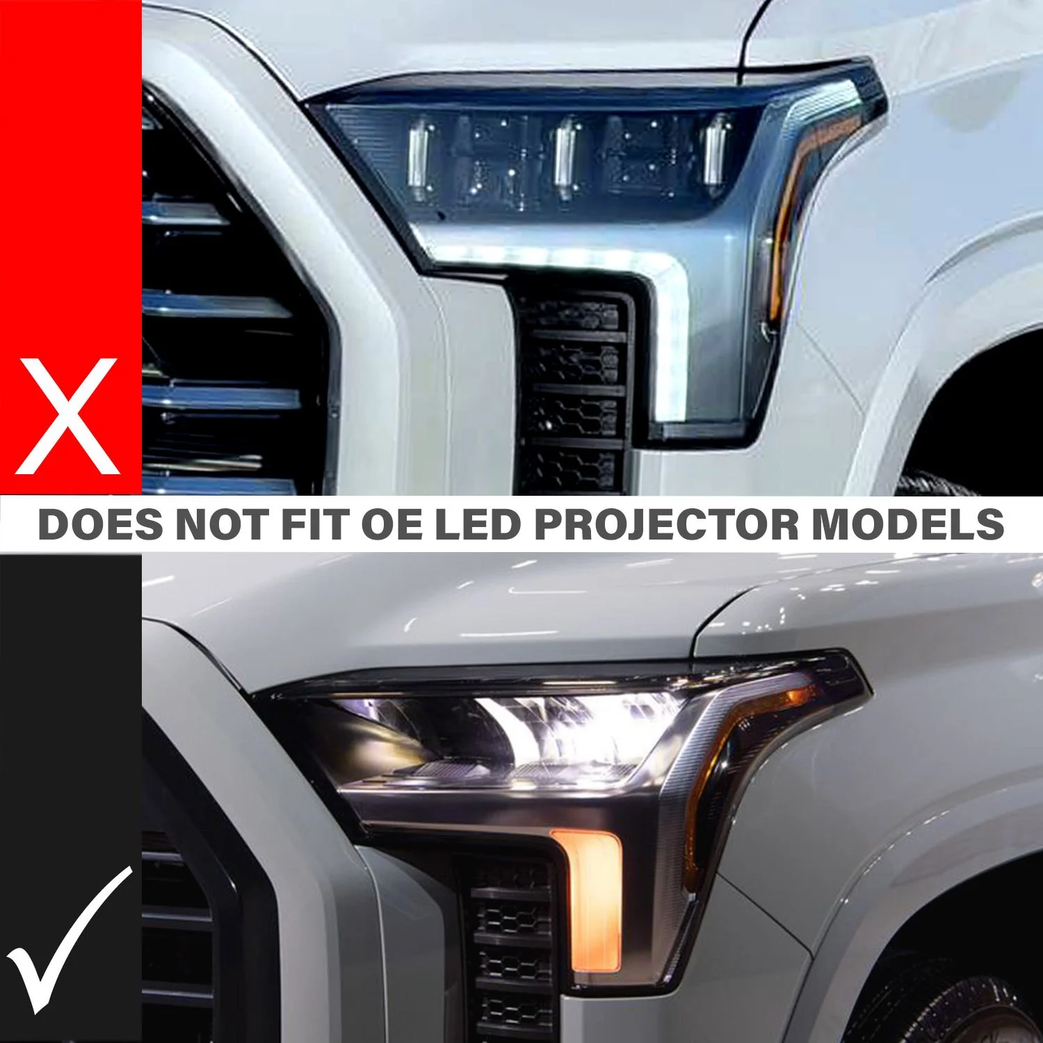 Z-Series Full LED Projector Headlight Set Tundra (2022+) - Image 6