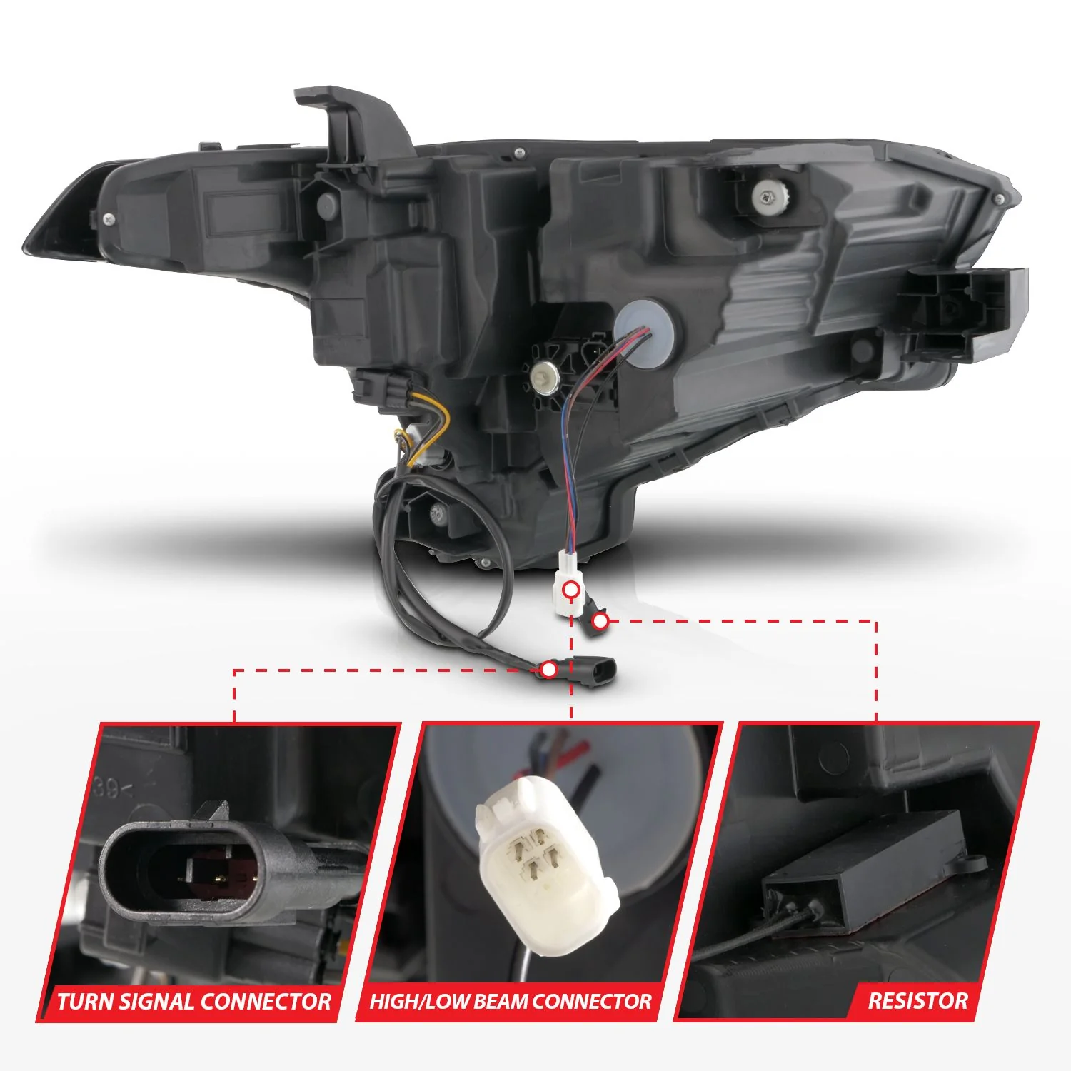 Z-Series Full LED Projector Headlights Tundra (2022+) Driver Side - Image 4
