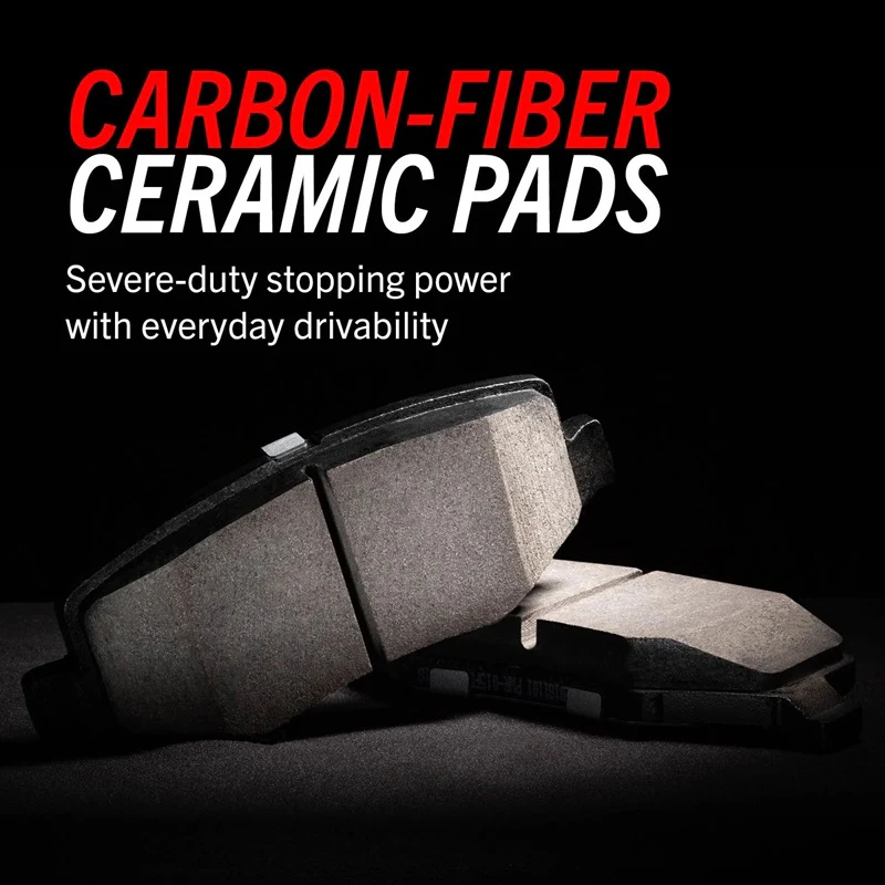 Z23 Evolution Sport Carbon-Fiber Front Brake Pads Tacoma (2016-2023) - Image 3